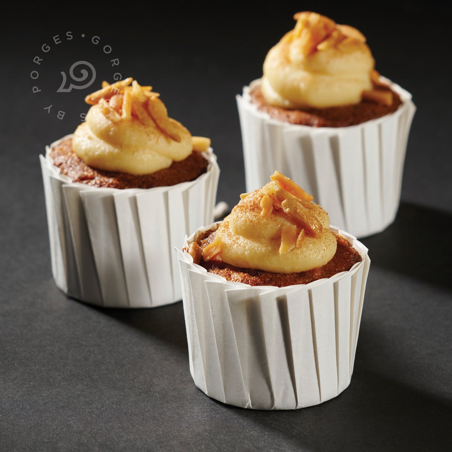 CARROT PARVE CHEESE CUPCAKE