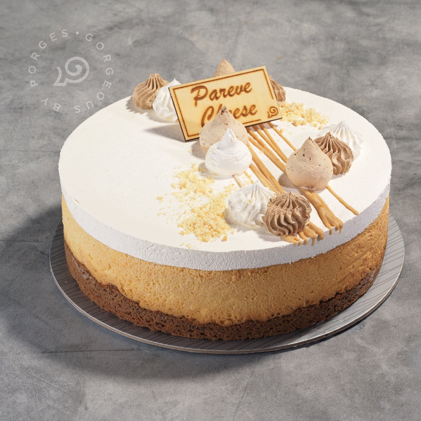 Parve Cheese Cake Round - Vanilla