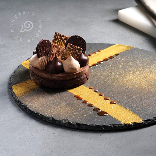 CHOCOLATE HAZELNUT TART