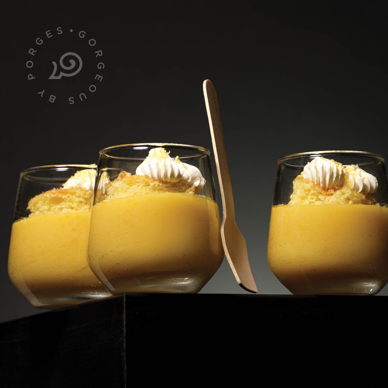 LEMON MOUSSE GLASS
