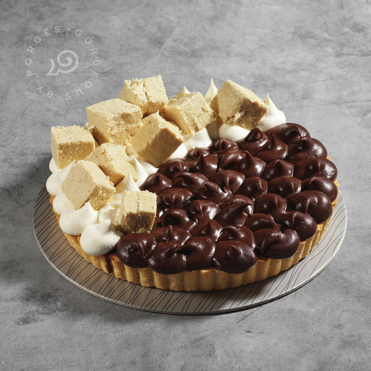 ROUND HALVA TART