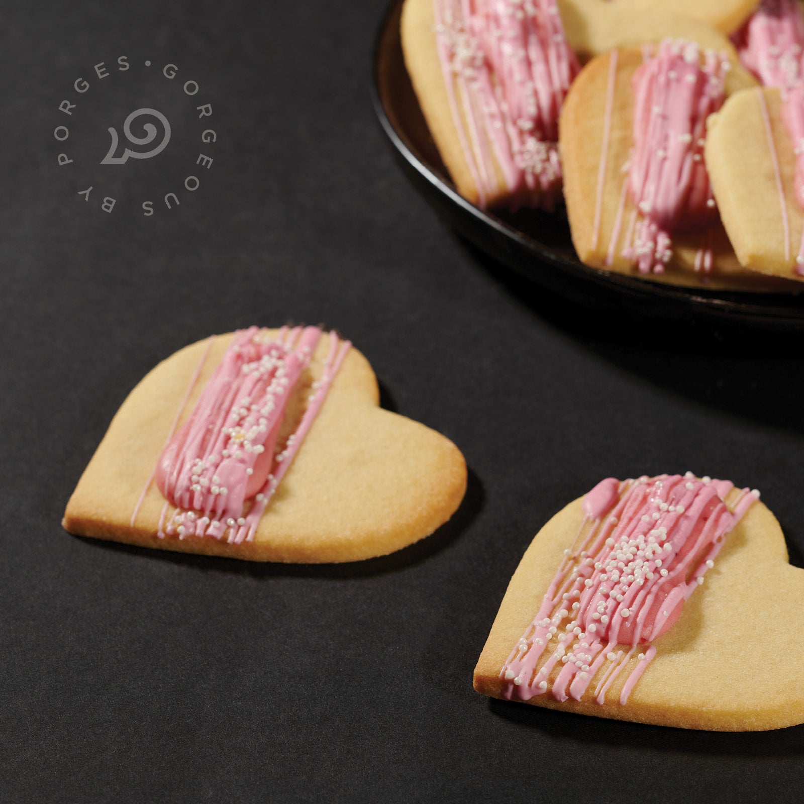 Pink Heart Marshmallows - Parve