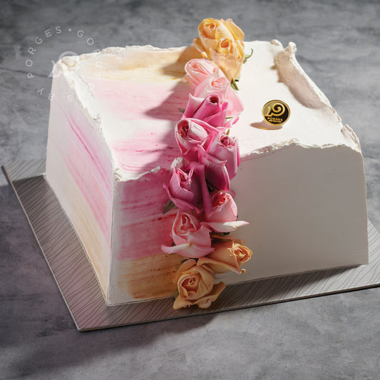 OMBRE ROSE CAKE