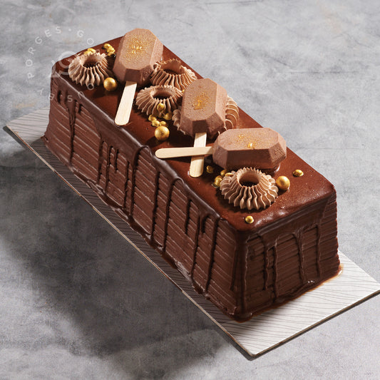 CARAMEL CAKE LOG