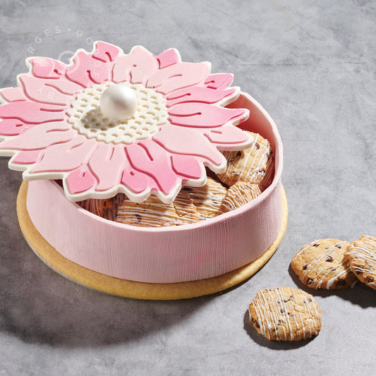 FLORAL COOKIE BOX